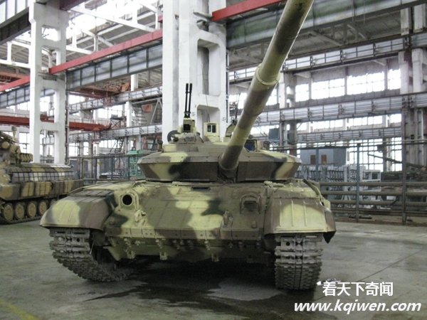 最新改型坦克新炮塔